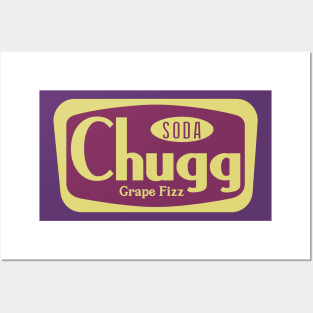 Chugg Soda - Grape Fizz Posters and Art